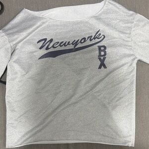 Gray New York Graphic T-Shirt
